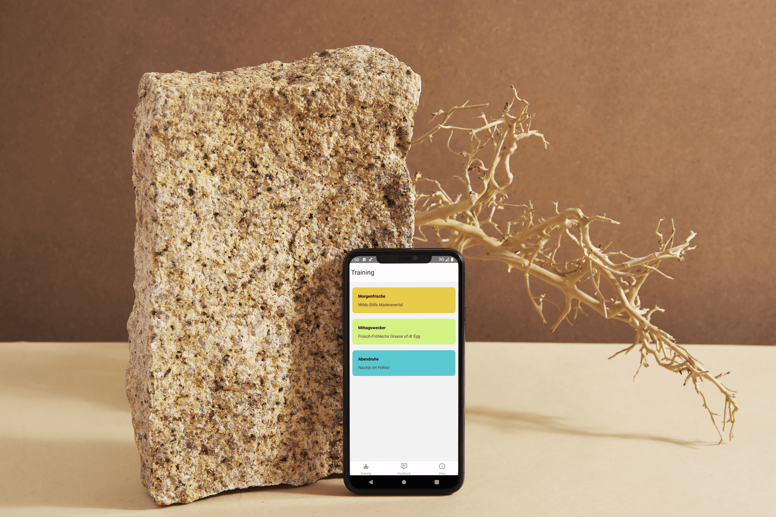 Hero-Bild für Projekt Natur - AchtsamkeitsTraining App - Janine Marbacher